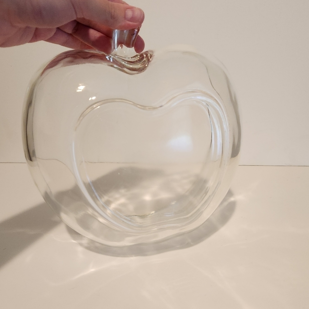 Vintage Hazel Atlas Glass Apple dish - Picture 7 of 14